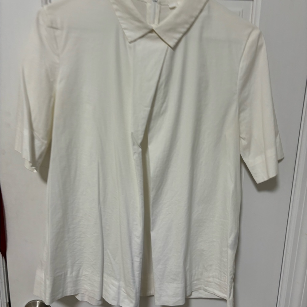 COS Pleat shirt White